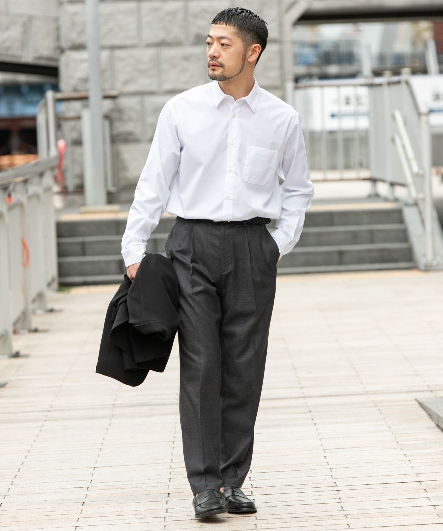URBAN RESEARCH ROSSO「『防シワ/防臭』アーバンリラックスブロードシャツ」|シャツ・ブラウス|