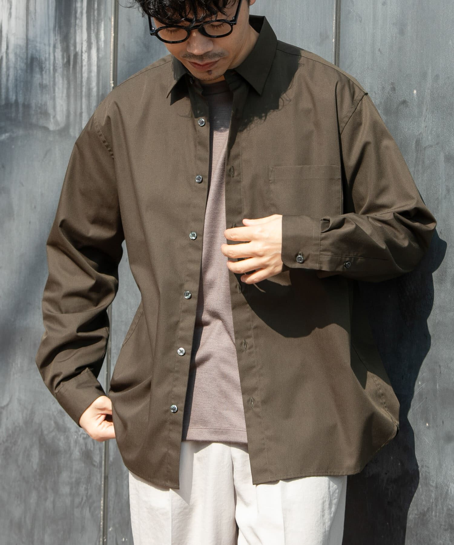 URBAN RESEARCH ROSSO「『防シワ/防臭』アーバンリラックスブロードシャツ」|シャツ・ブラウス|