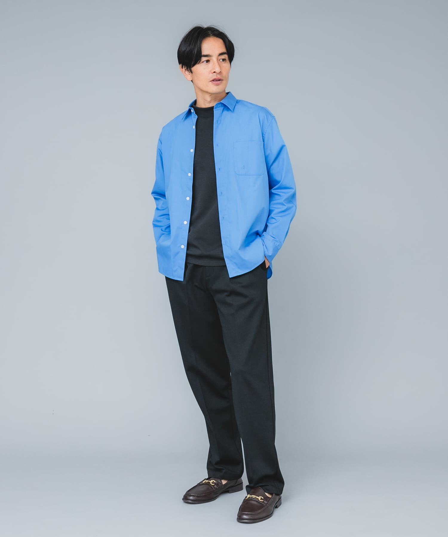 URBAN RESEARCH ROSSO「『防シワ/防臭』アーバンリラックスブロードシャツ」|シャツ・ブラウス|