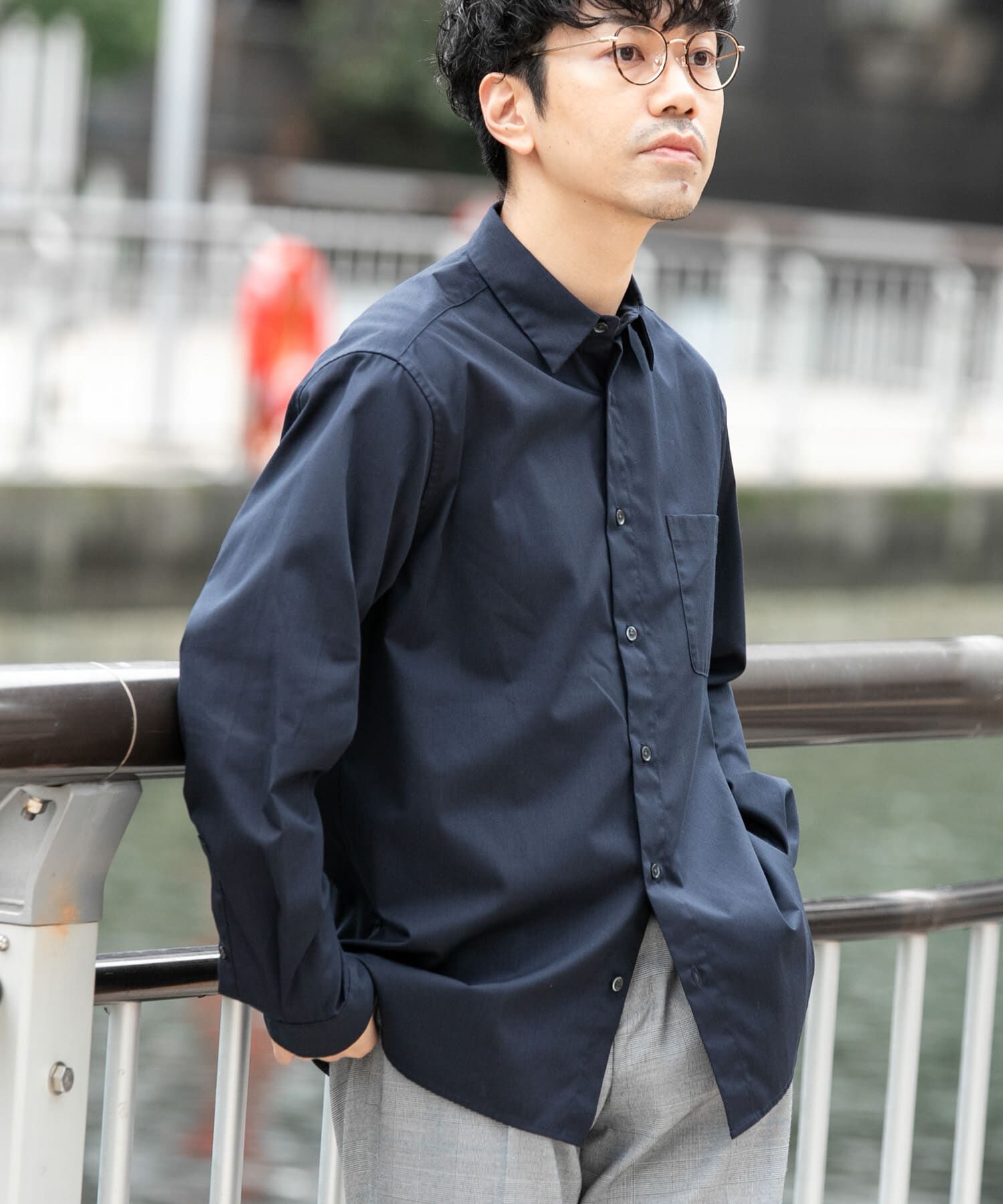 URBAN RESEARCH ROSSO「『防シワ/防臭』アーバンリラックスブロードシャツ」|シャツ・ブラウス|