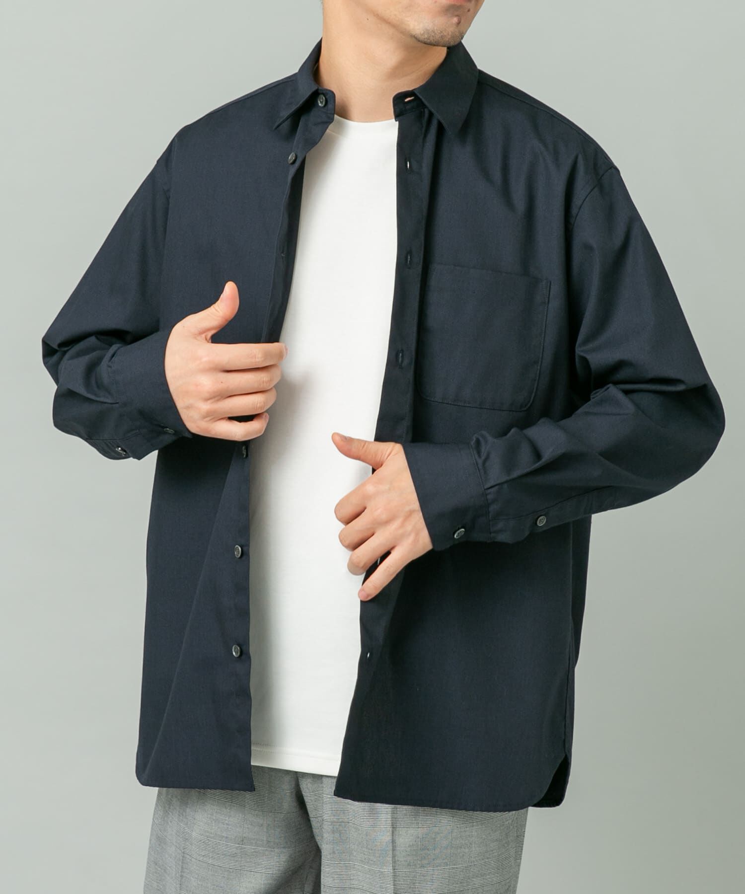 URBAN RESEARCH ROSSO「『防シワ/防臭』アーバンリラックスブロードシャツ」|シャツ・ブラウス|