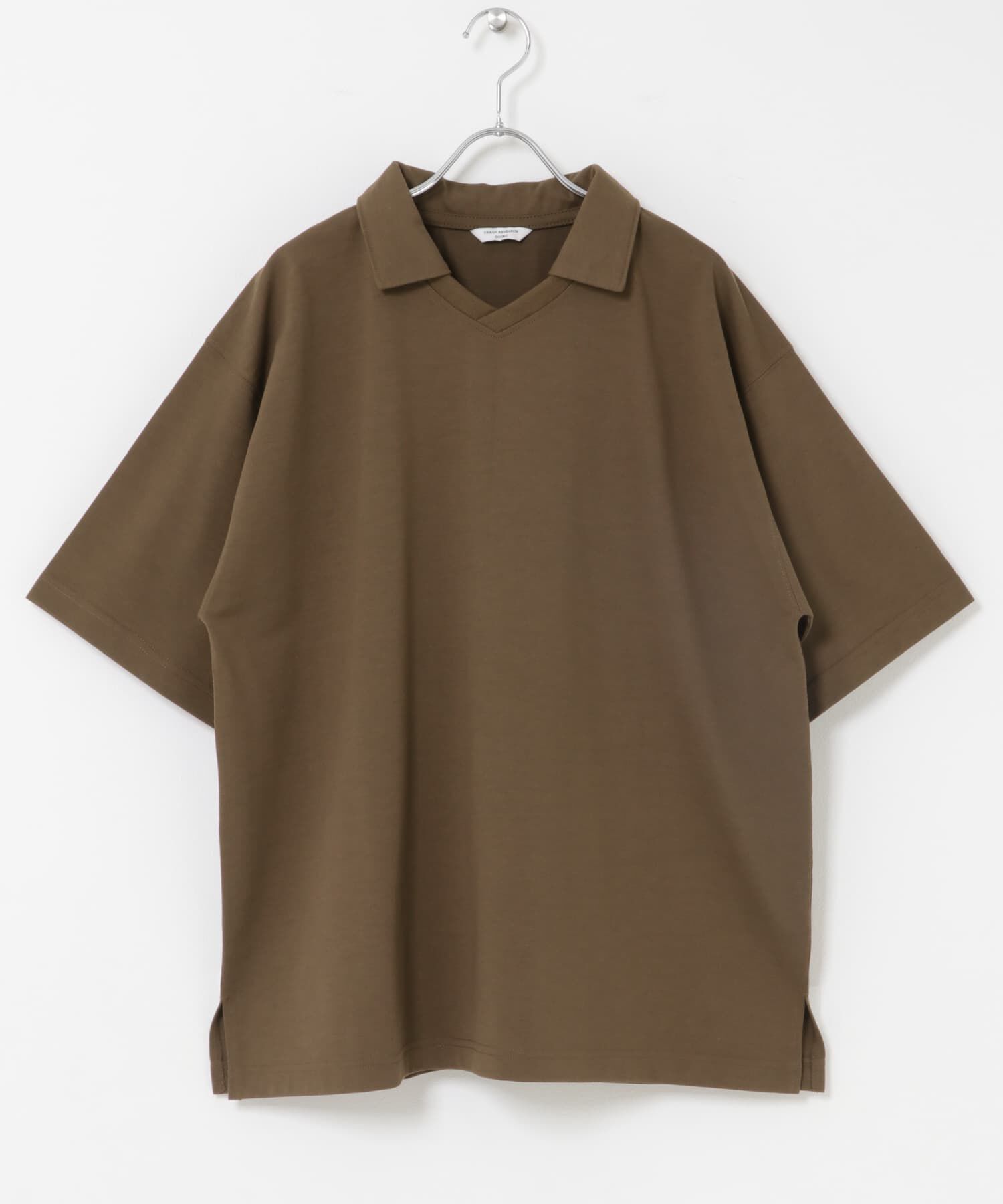 URBAN RESEARCH DOORS「『吸水速乾/防ｼﾜ/抗ﾋﾟﾘﾝｸﾞ/UVｶｯﾄ/ｲｰｼﾞｰｹｱ』DRYMIX Vﾈｯ  」|Tシャツ・カットソー|