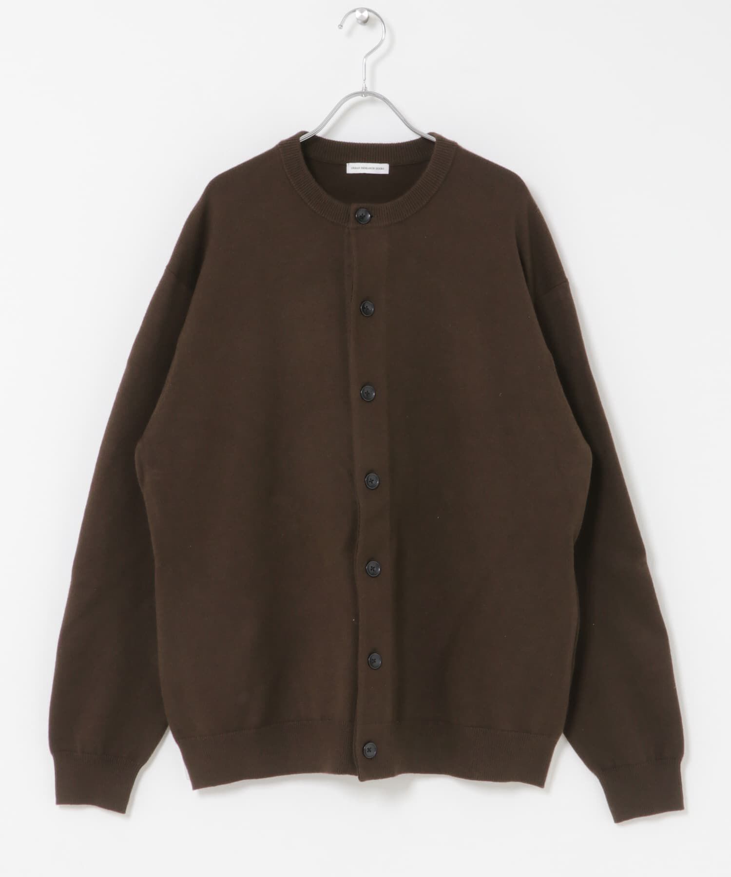 URBAN RESEARCH DOORS「『XLサイズ/WEB限定』『UR TECH』 200日 クルーネックカーディガン 26AW」|カーディガン|
