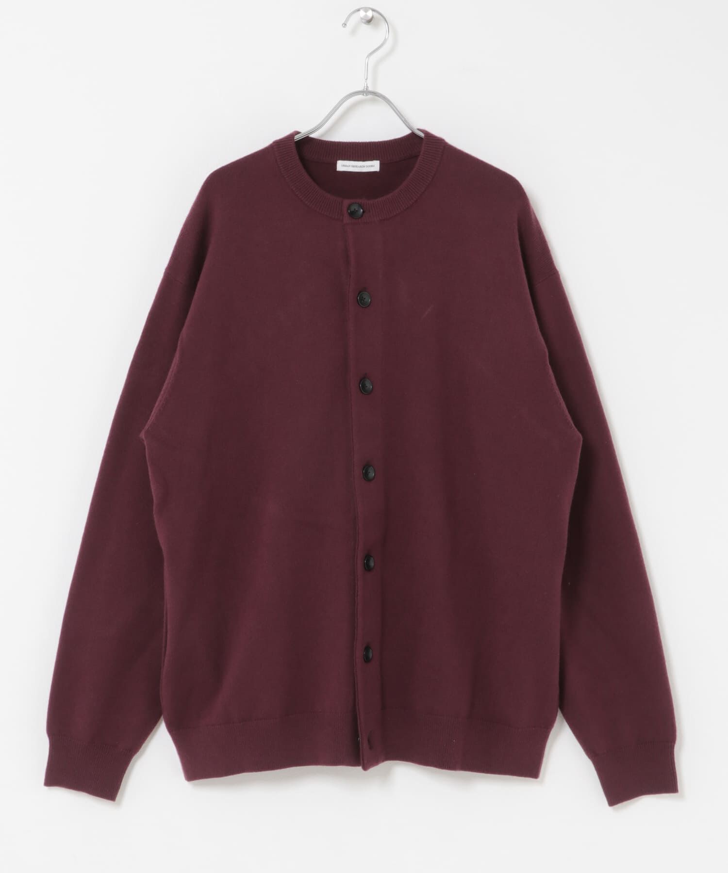 URBAN RESEARCH DOORS「『XLサイズ/WEB限定』『UR TECH』 200日 クルーネックカーディガン 26AW」|カーディガン|