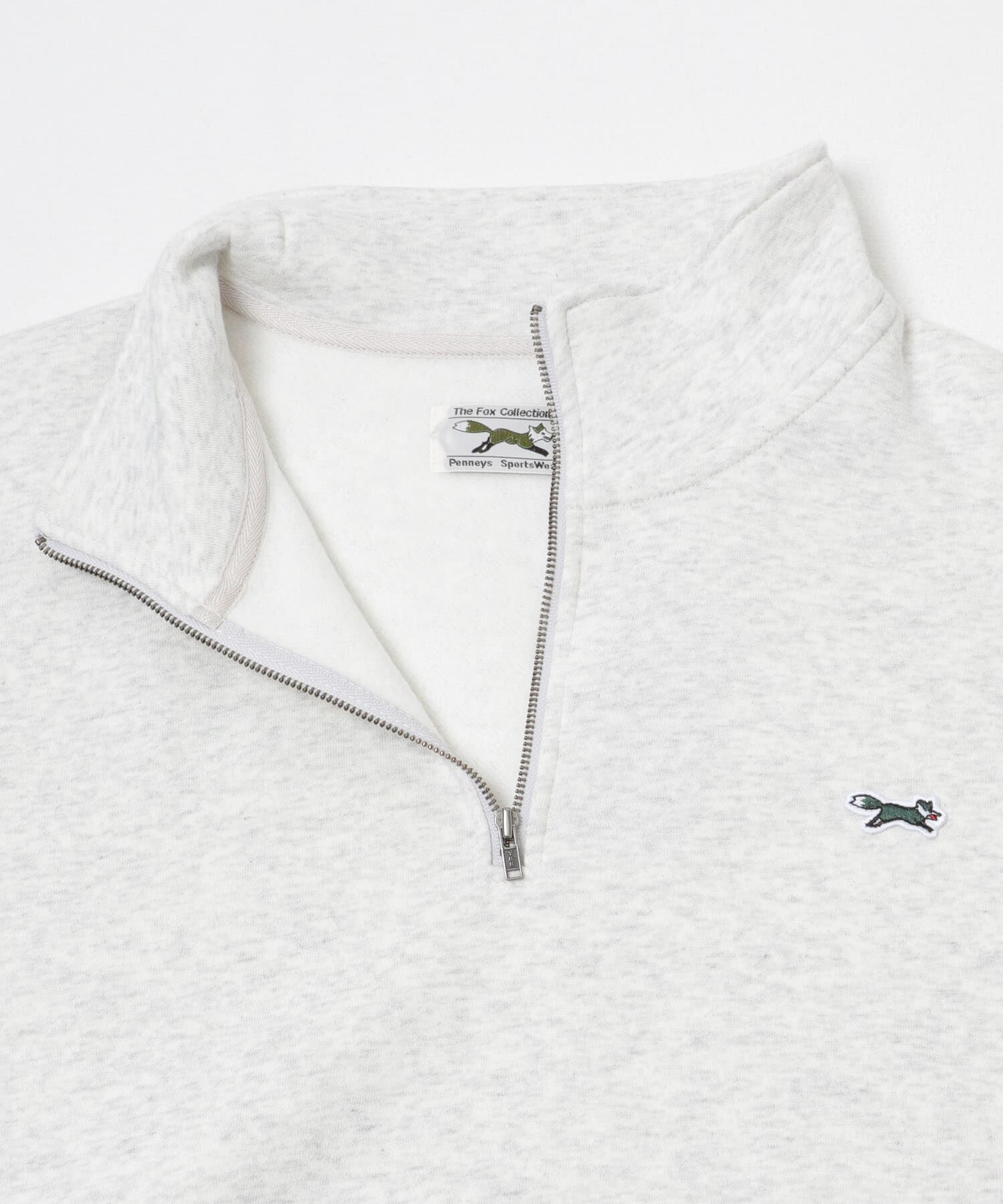 URBAN RESEARCH DOORS「『XLサイズ/WEB限定』『別注』PENNEYS&times;DOORS　THE FOX ハーフジップスウェット」|スウェット・ジャージ|