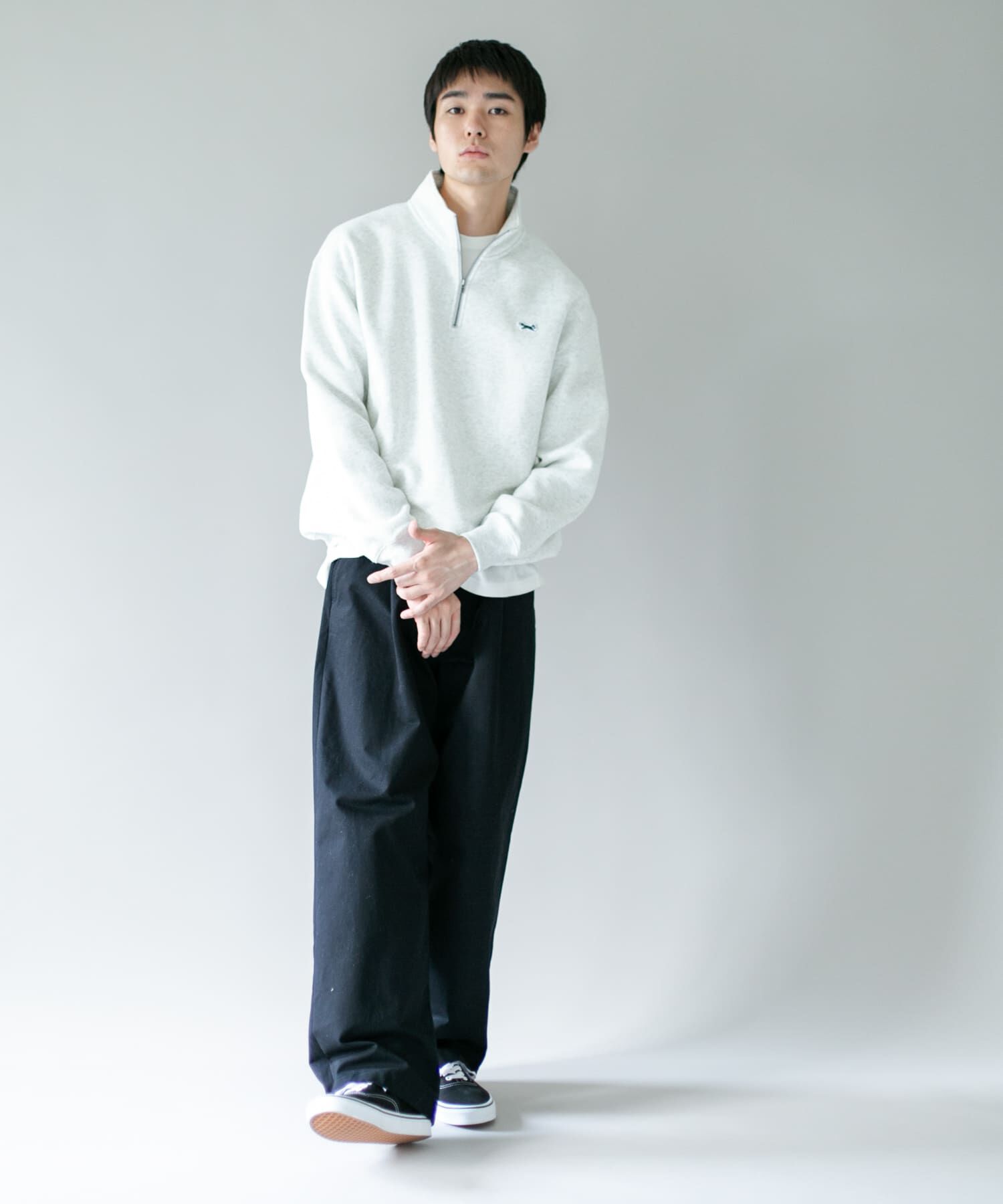 URBAN RESEARCH DOORS「『XLサイズ/WEB限定』『別注』PENNEYS&times;DOORS　THE FOX ハーフジップスウェット」|スウェット・ジャージ|