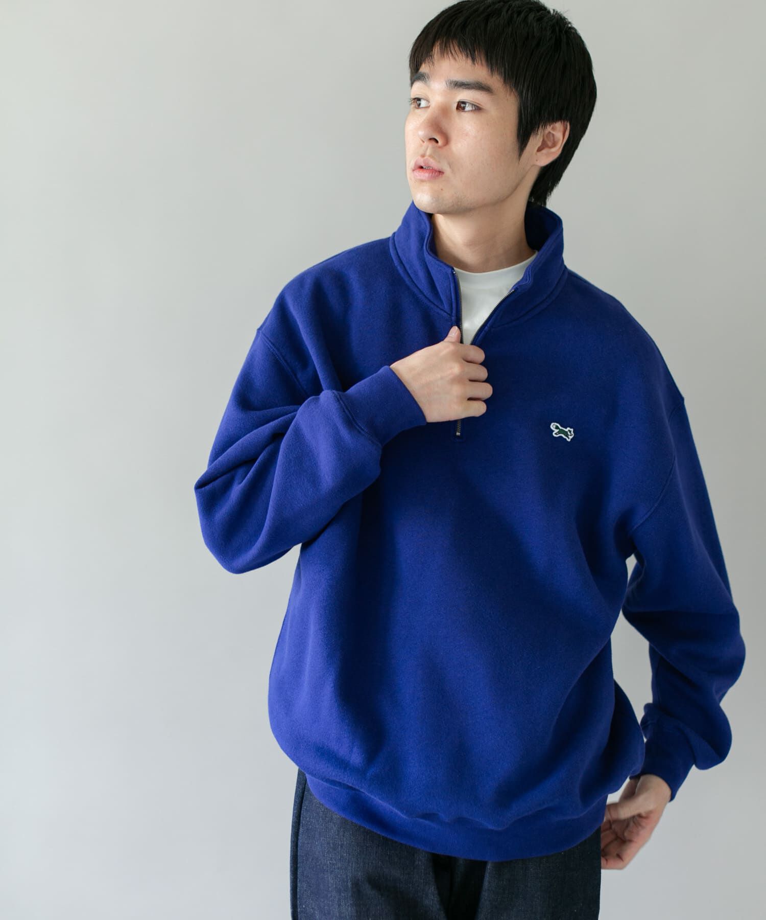 URBAN RESEARCH DOORS「『XLサイズ/WEB限定』『別注』PENNEYS&times;DOORS　THE FOX ハーフジップスウェット」|スウェット・ジャージ|