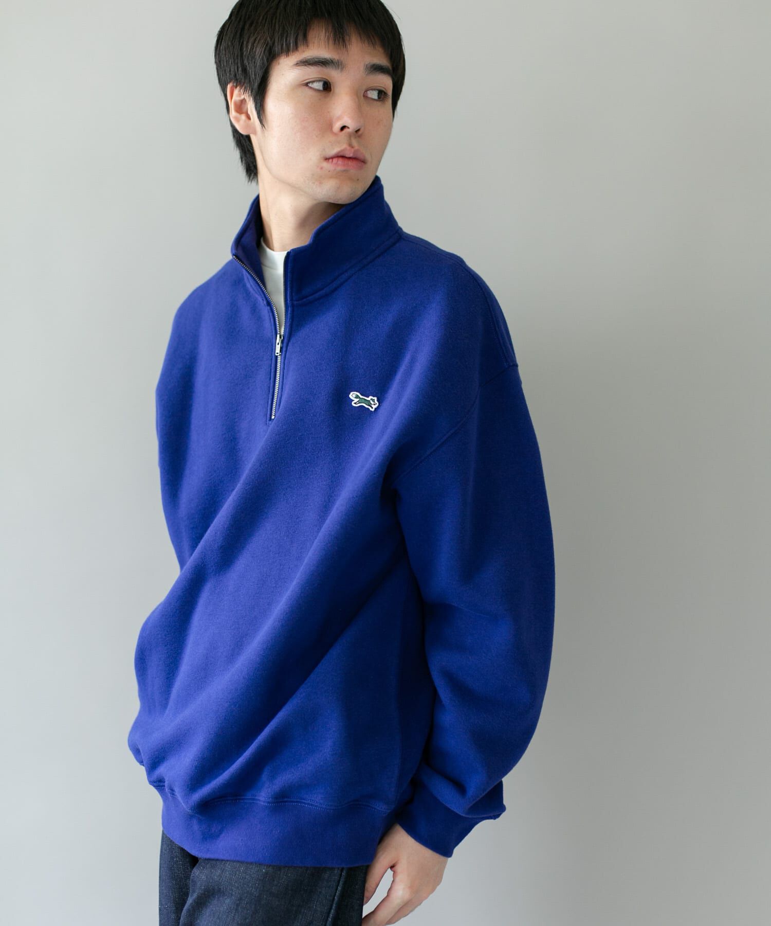 URBAN RESEARCH DOORS「『XLサイズ/WEB限定』『別注』PENNEYS&times;DOORS　THE FOX ハーフジップスウェット」|スウェット・ジャージ|