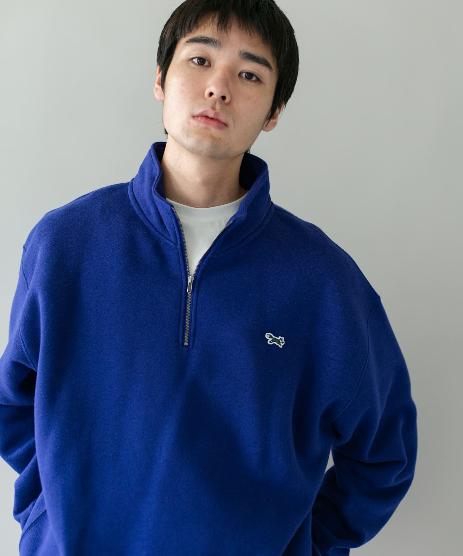 URBAN RESEARCH DOORS「『XLサイズ/WEB限定』『別注』PENNEYS&times;DOORS　THE FOX ハーフジップスウェット」|スウェット・ジャージ|