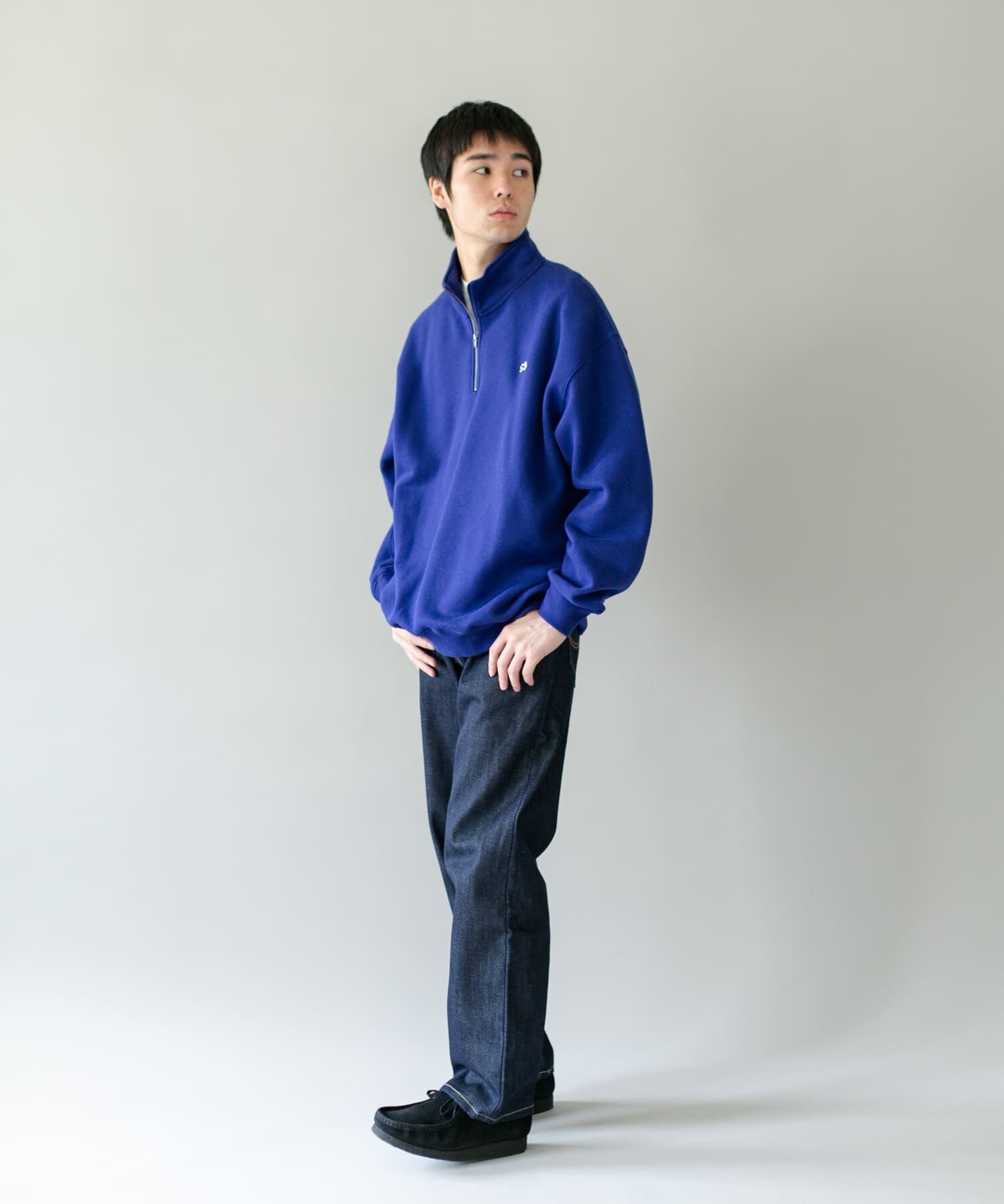 URBAN RESEARCH DOORS「『XLサイズ/WEB限定』『別注』PENNEYS&times;DOORS　THE FOX ハーフジップスウェット」|スウェット・ジャージ|