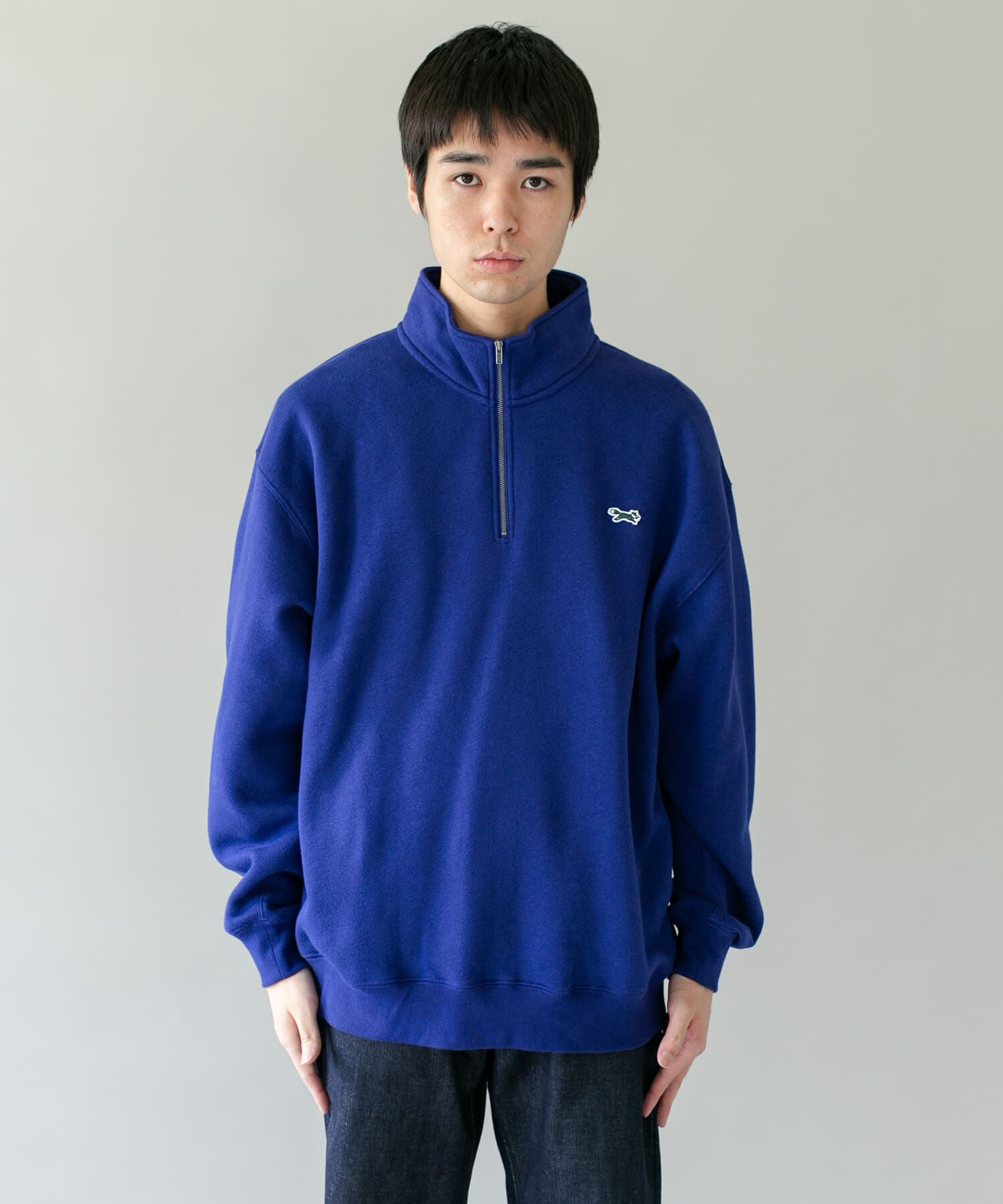 URBAN RESEARCH DOORS「『XLサイズ/WEB限定』『別注』PENNEYS&times;DOORS　THE FOX ハーフジップスウェット」|スウェット・ジャージ|