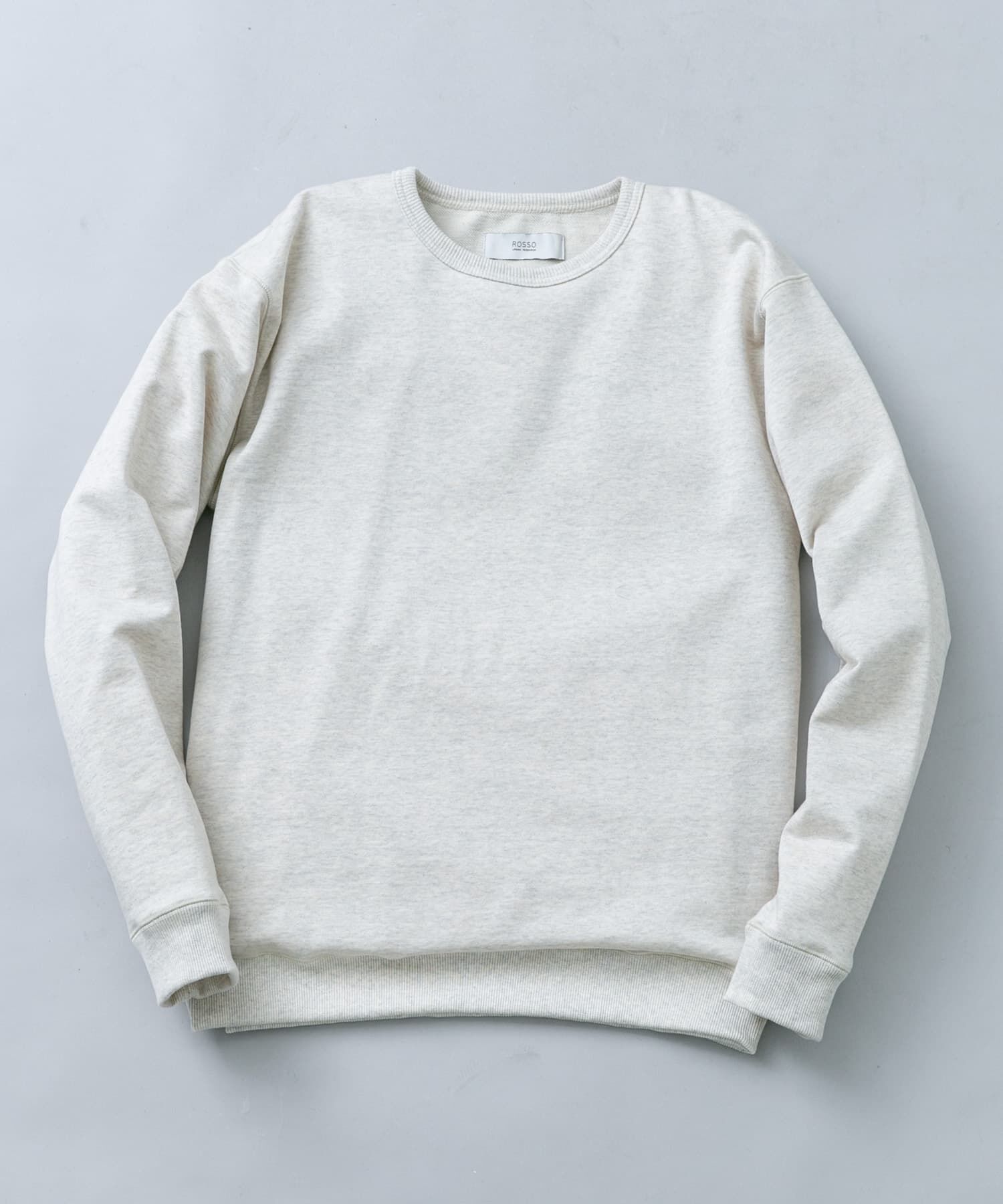 URBAN RESEARCH ROSSO「『MADE IN JAPAN』ハイクオリティシルケットスウェット」|スウェット・ジャージ|アイボリー