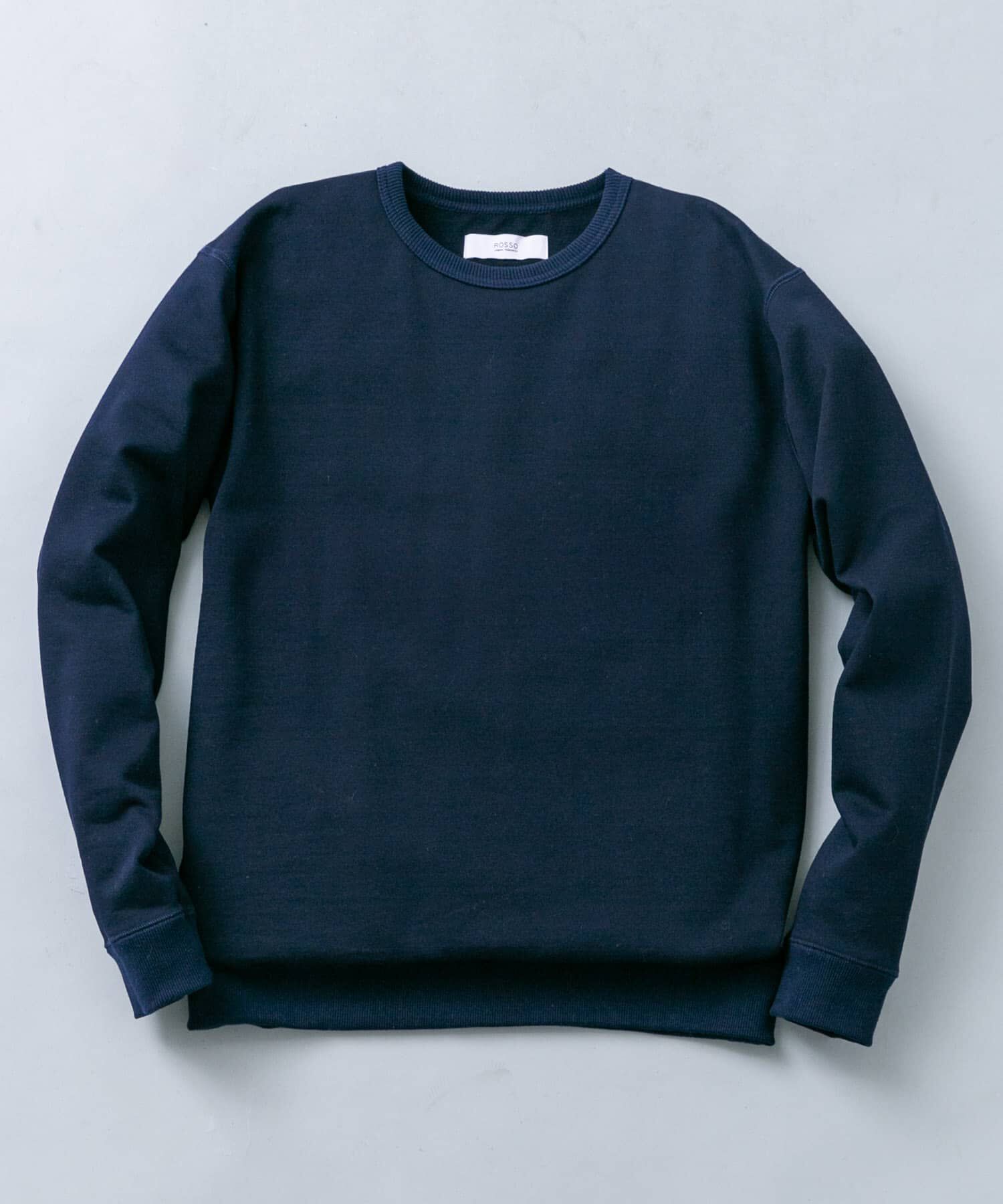 URBAN RESEARCH ROSSO「『MADE IN JAPAN』ハイクオリティシルケットスウェット」|スウェット・ジャージ|ネイビー