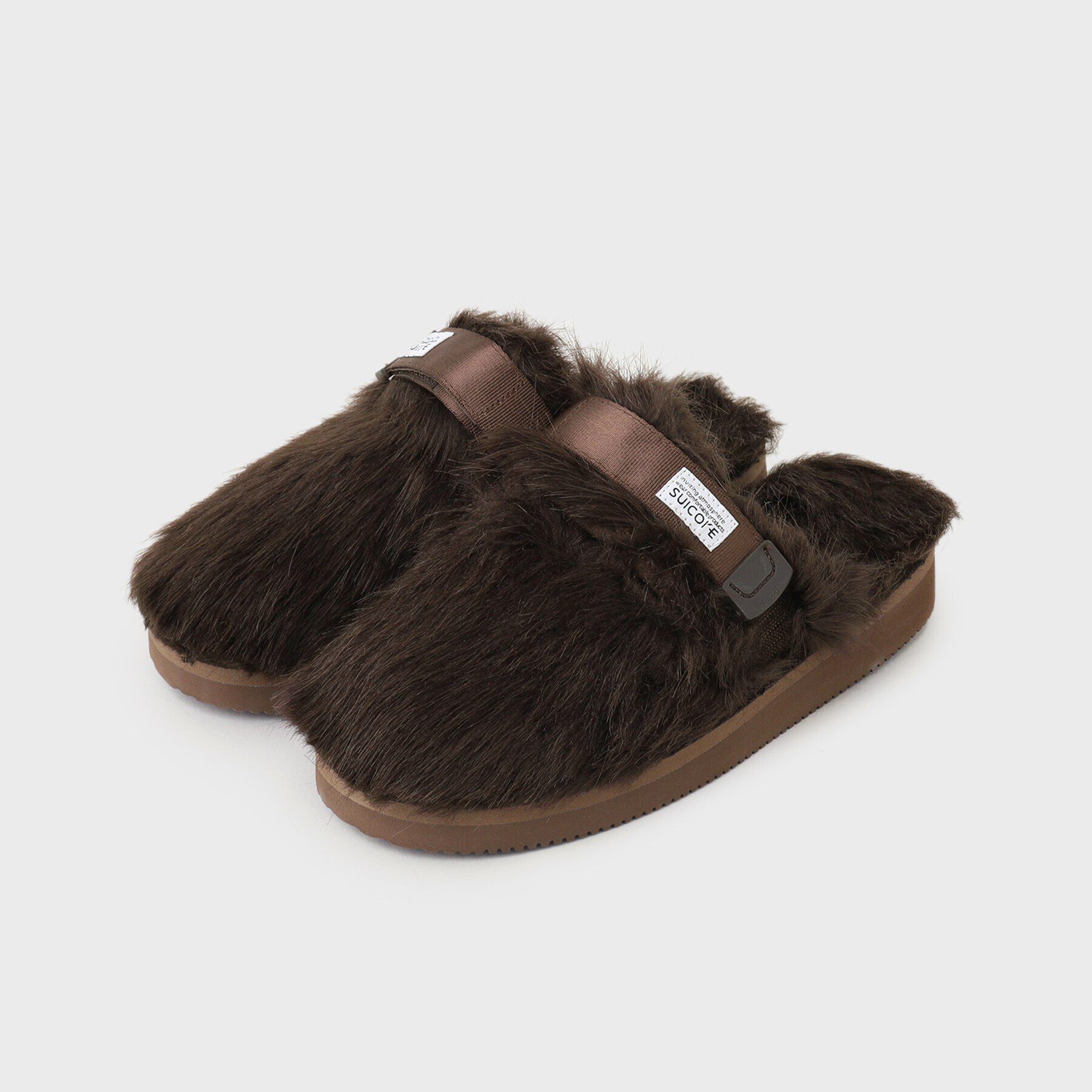 UNTITLED「【SUICOKE】ZAVO フェイクファーサンダル」|サンダル|