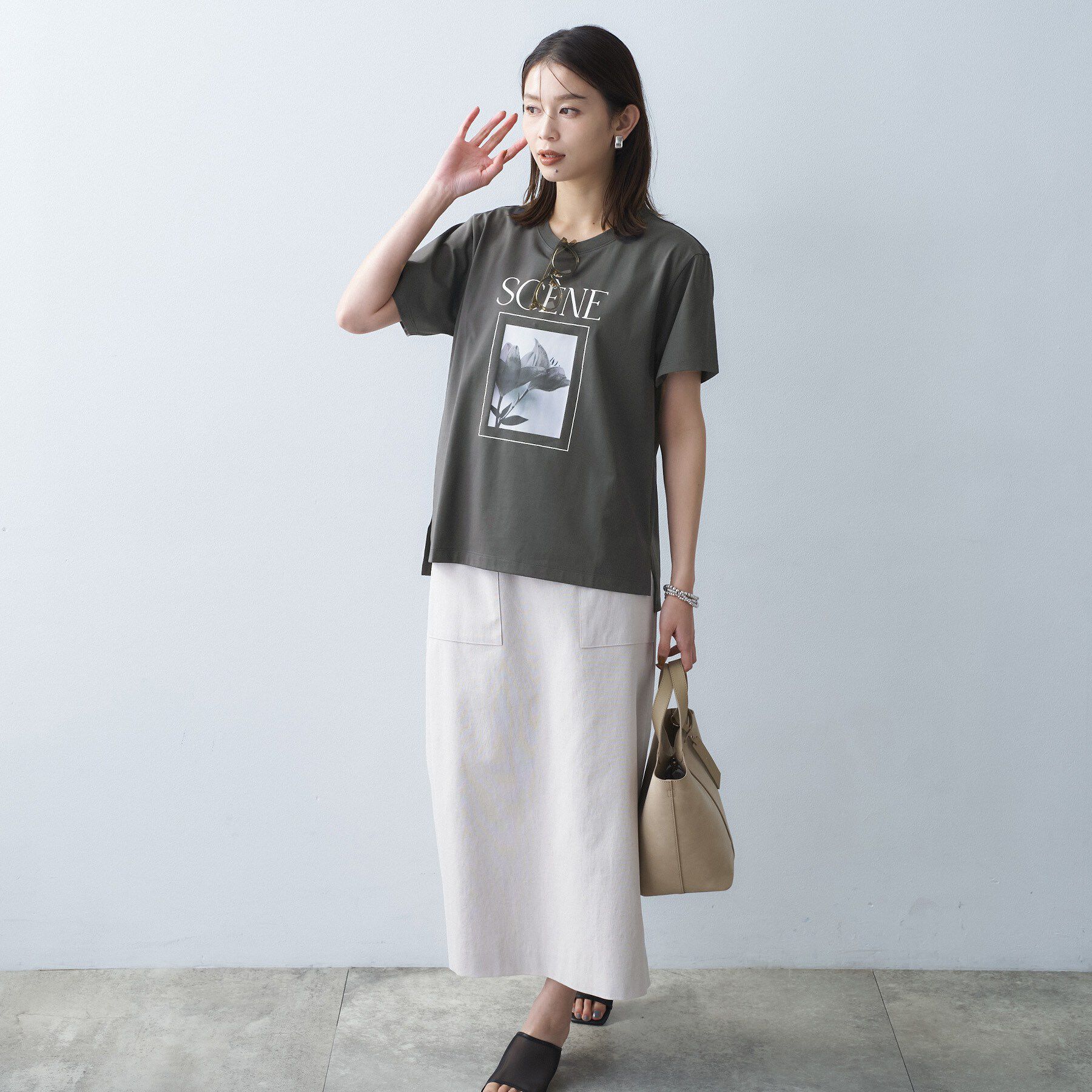 UNTITLED「【ロゴ/プリント】グラフィックTシャツ」|Tシャツ・カットソー|