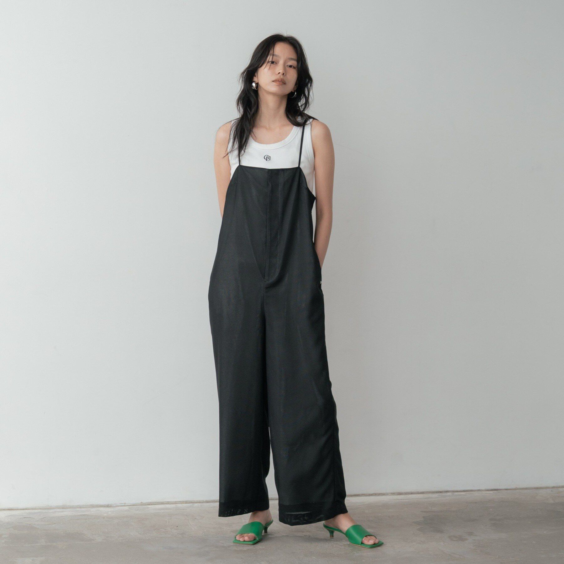 GALLEST「メッシュロンパース」|オールインワン|