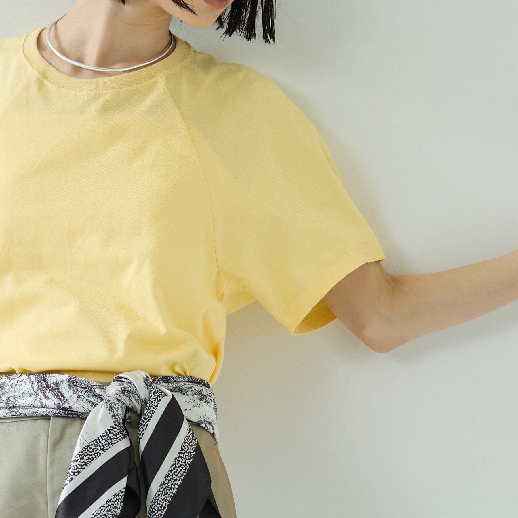 GALLEST「【UVカット】ラグランフォルムカットソー」|Tシャツ・カットソー|