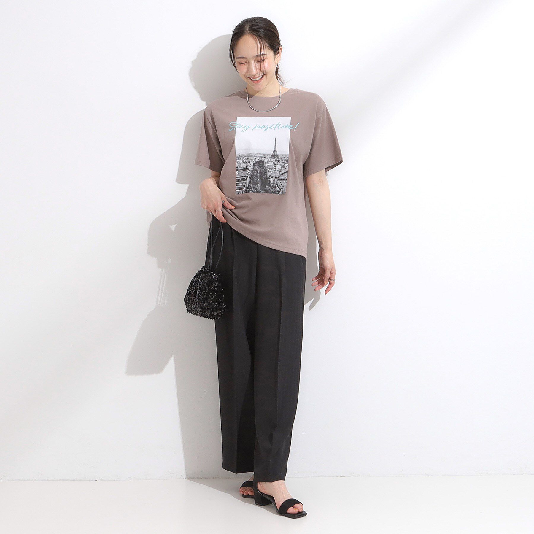 SHOO･LA･RUE「【S-LL/ひんやり/UV】選べる6柄でそれぞれ欲しくなる プリントTシャツ」|Tシャツ・カットソー|