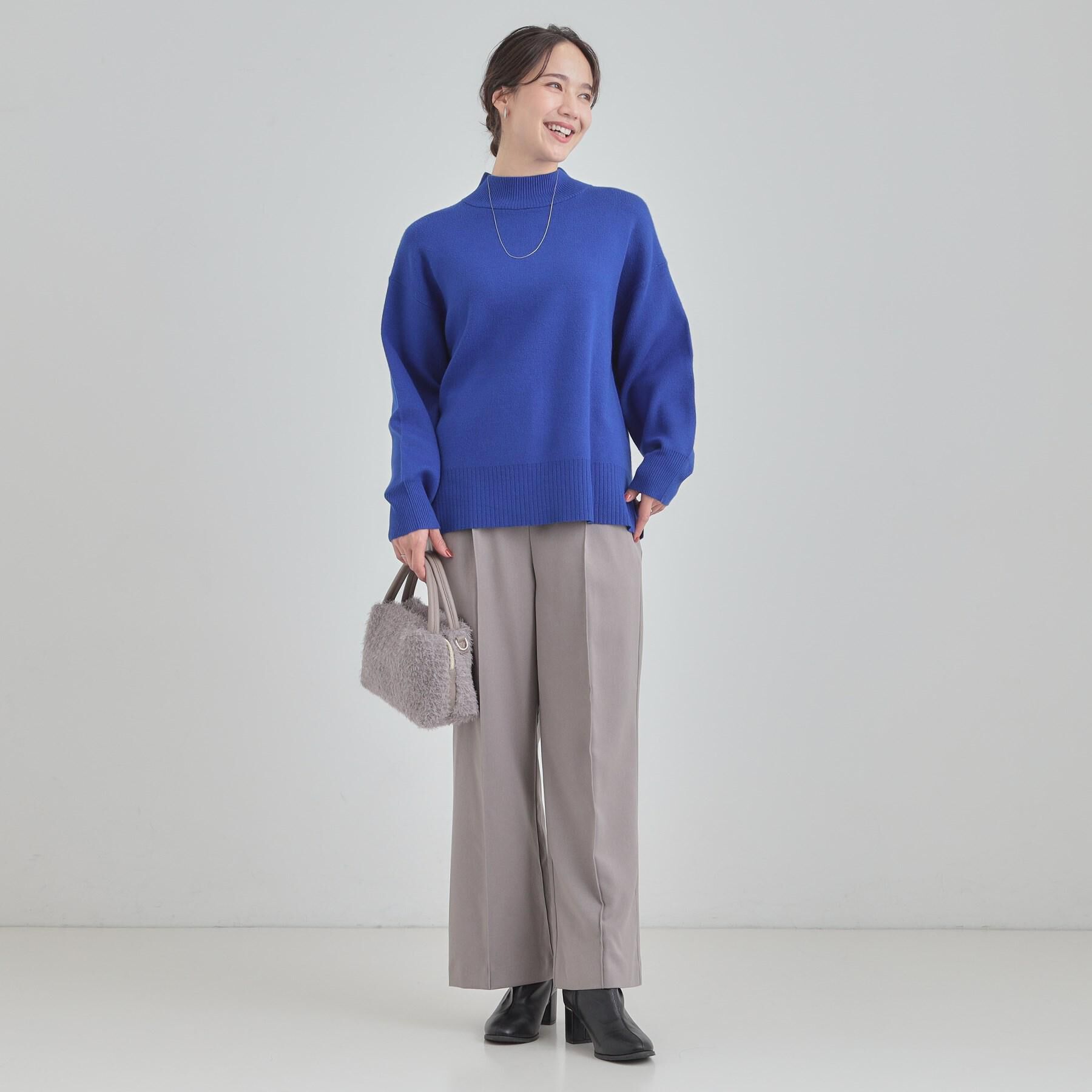 SHOO･LA･RUE「【洗濯機可/S-LL/高レビュー】上品シルエットで美しい イージーワイドパンツ」|その他|