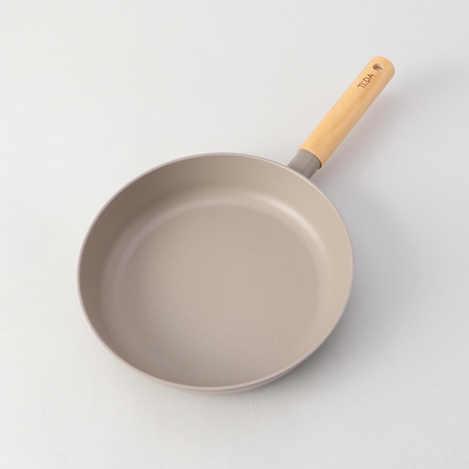 212 KITCHEN STORE「チタン＆ダイヤモンドＷコーティング フライパン24cm GY ＜TI：DA ティーダ＞」|食器・キッチングッズ|