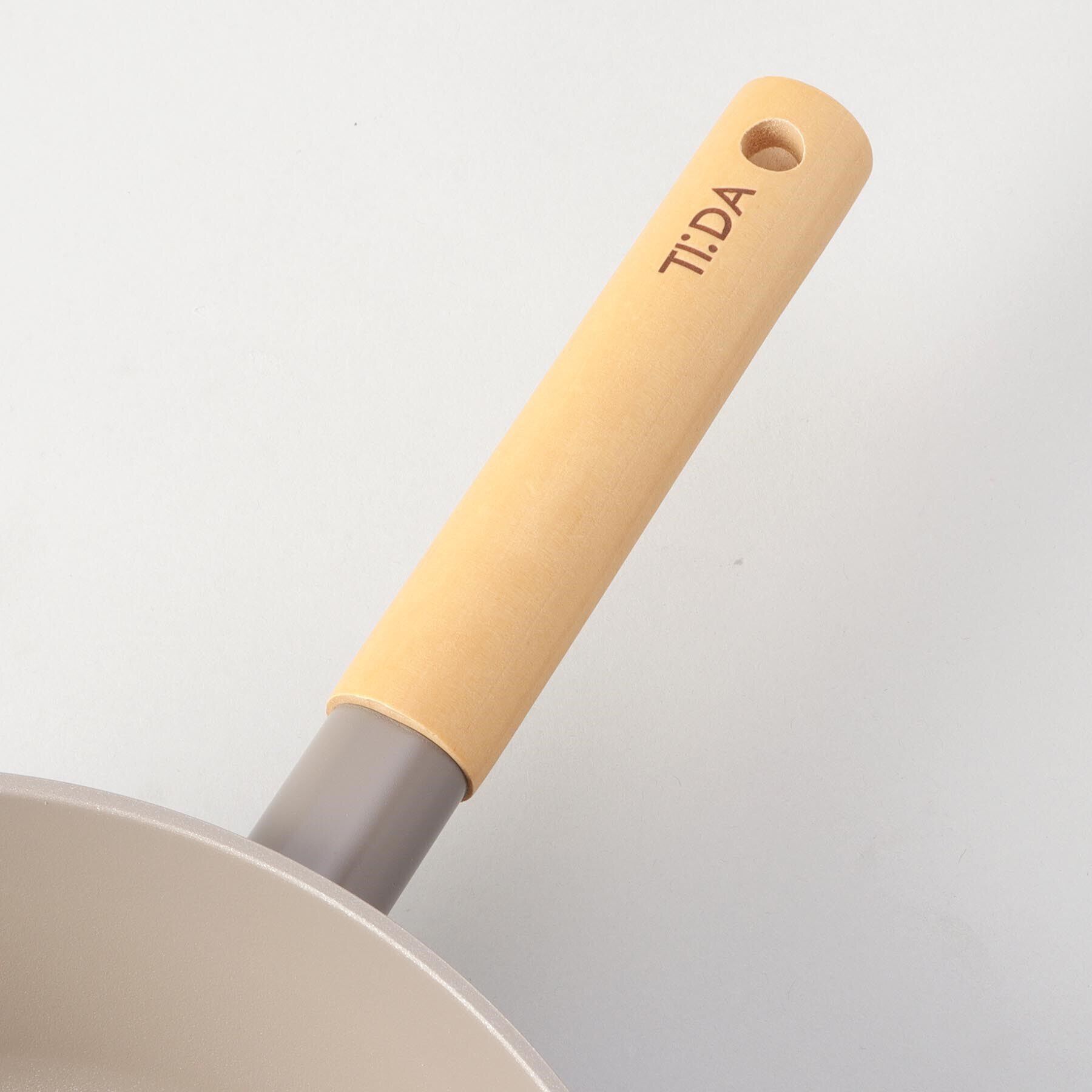 212 KITCHEN STORE「チタン＆ダイヤモンドＷコーティング マルチパン28cm GY ＜TI：DA ティーダ＞」|食器・キッチングッズ|