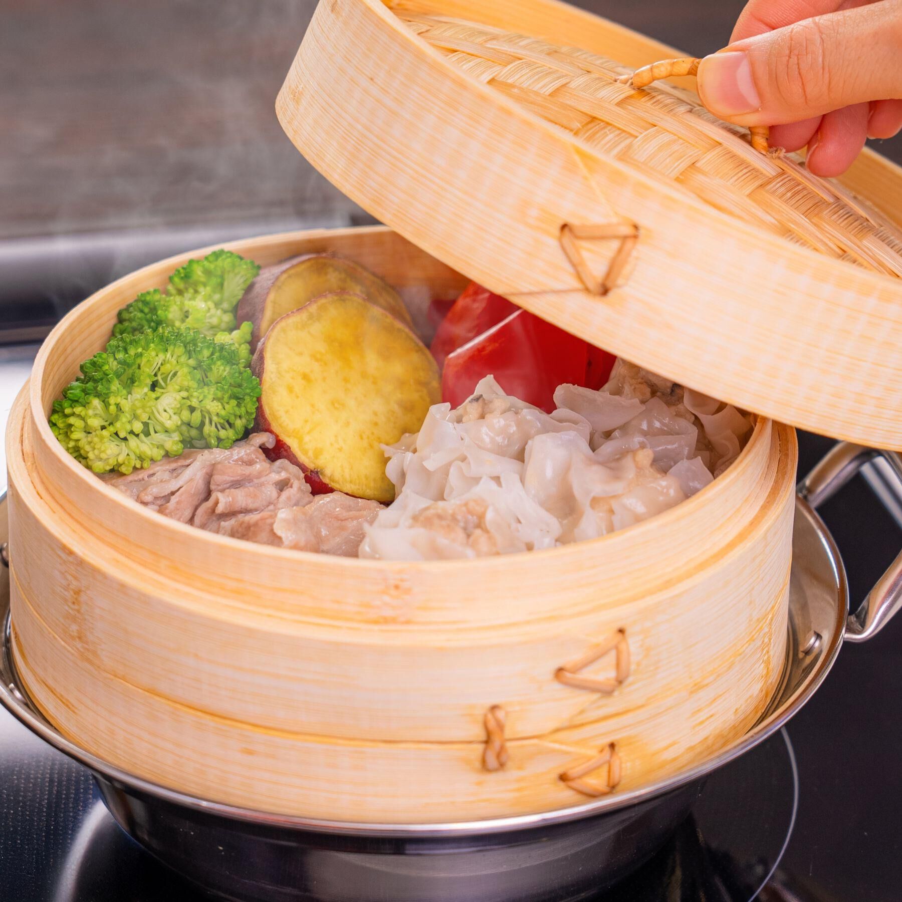 212 KITCHEN STORE「杉中華セイロ 15cm 本体」|食器・キッチングッズ|