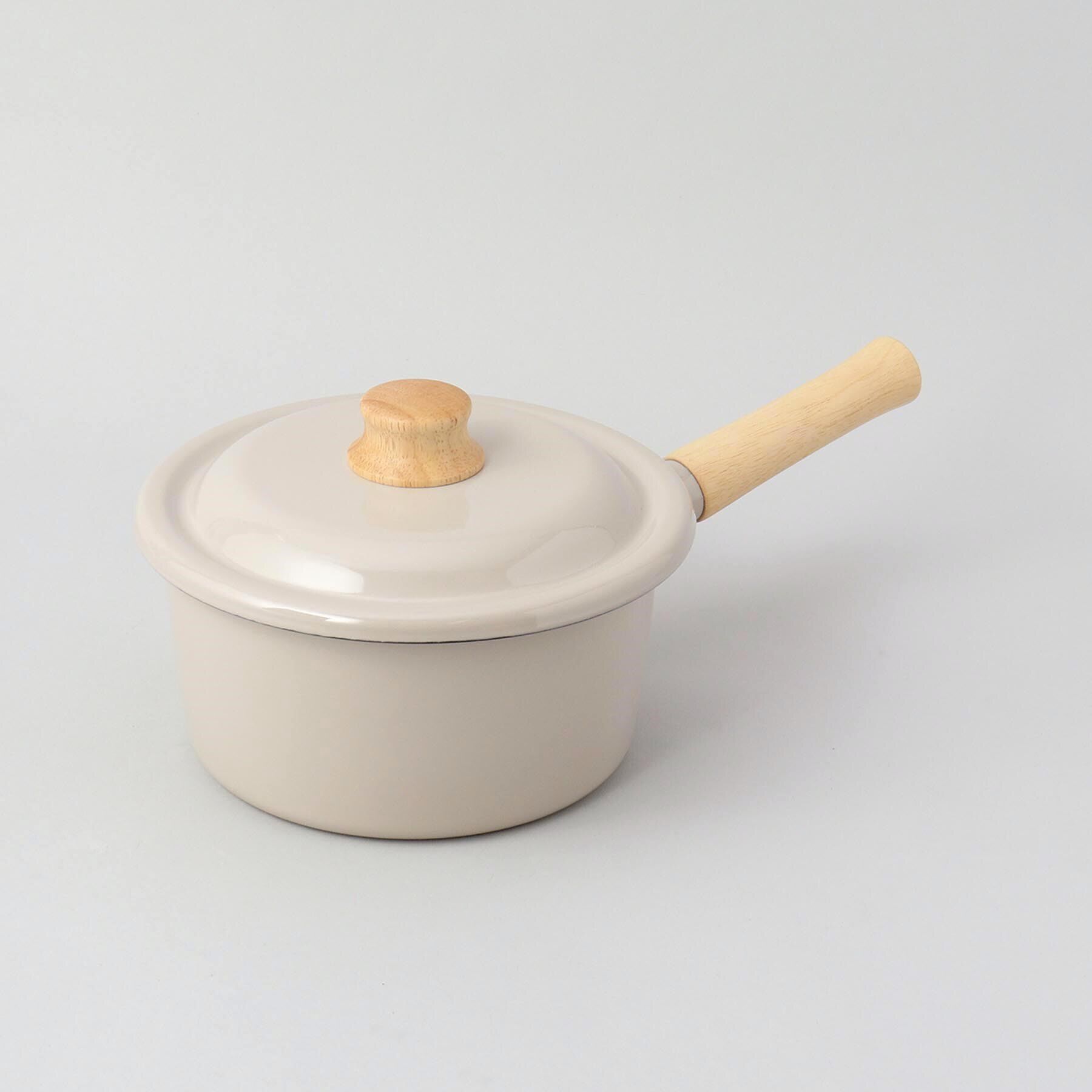 212 KITCHEN STORE「コットンプラス 18cmソースパン BE ＜富士ホーロー＞」|食器・キッチングッズ|