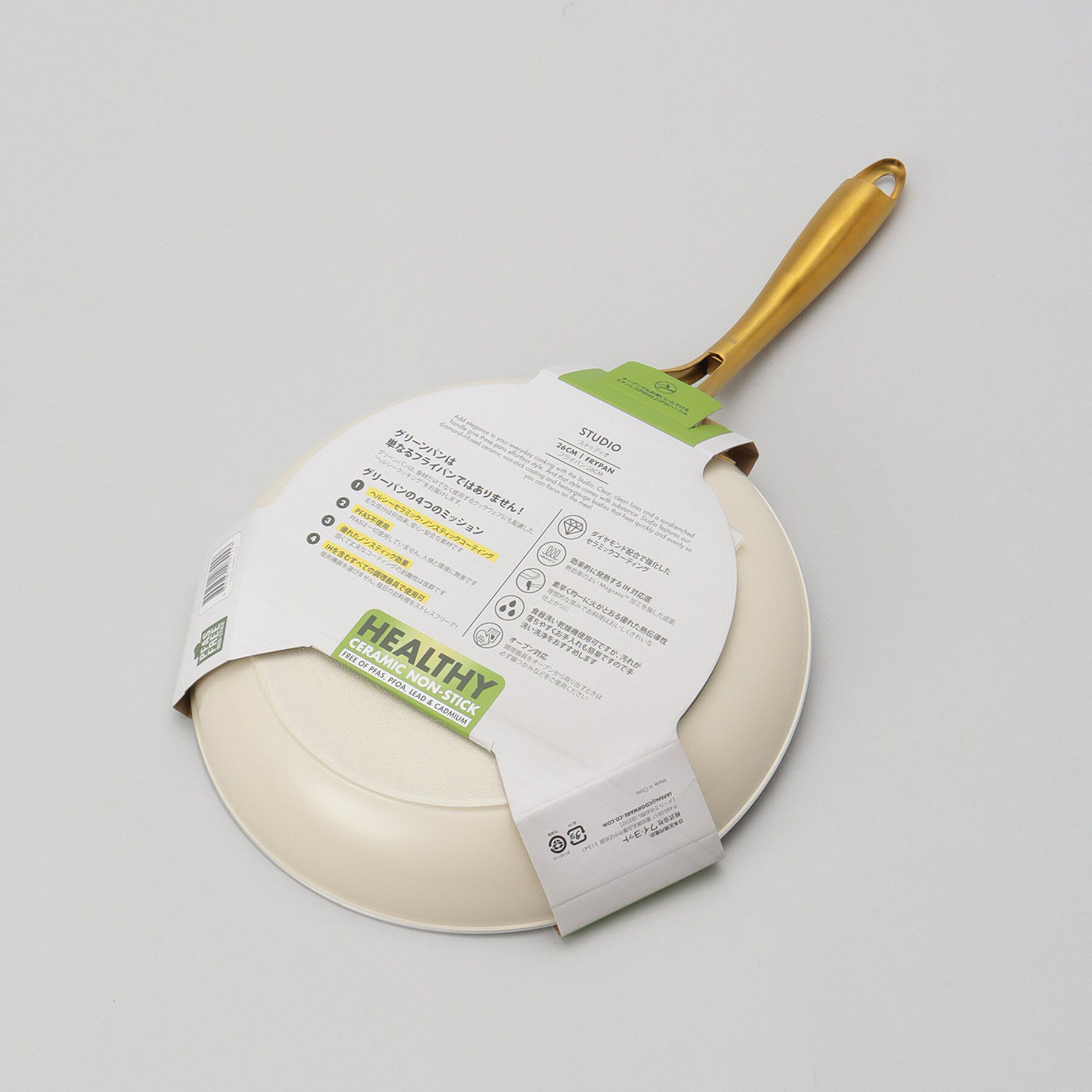 212 KITCHEN STORE「ストゥディオ フライパン 26cm WH ＜GreenPan グリーンパン＞」|食器・キッチングッズ|