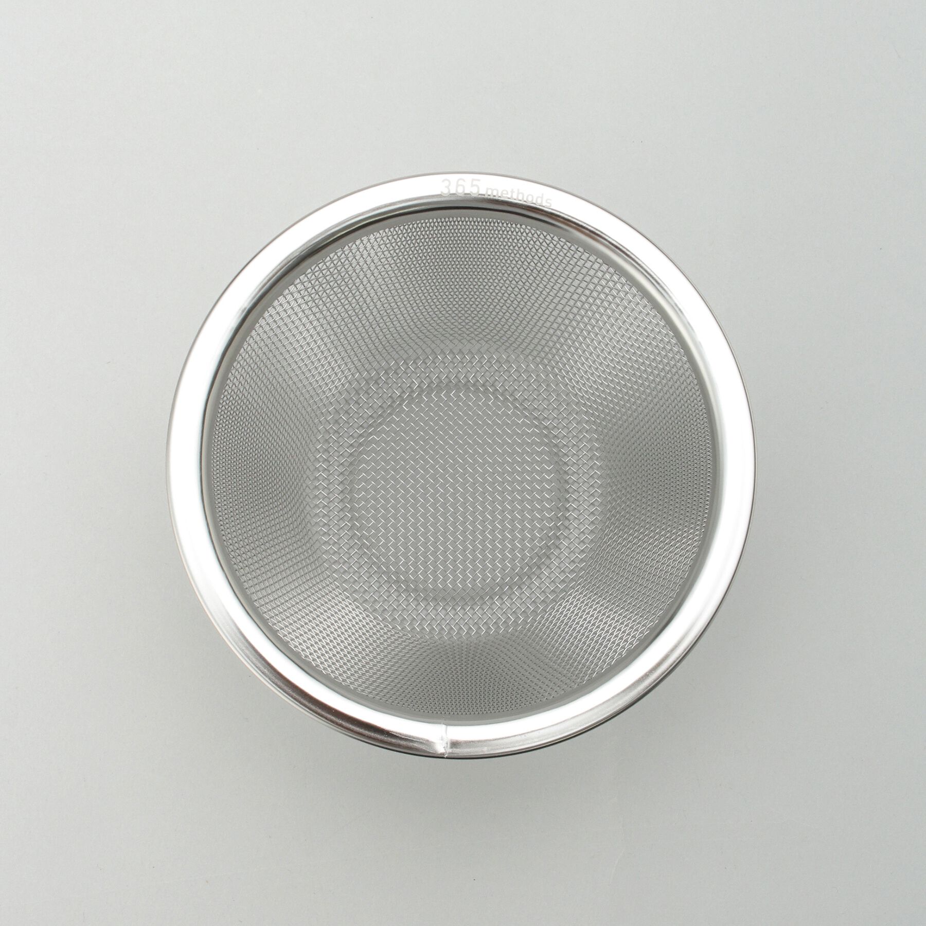 212 KITCHEN STORE「ガラスのようなボウル&ステンレスザル平縁15cm ＜365methods サンロクゴメソッド＞」|食器・キッチングッズ|