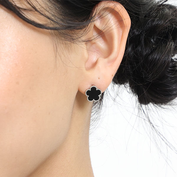 MARY QUANT「ミルフレーム ピアス」|ピアス|