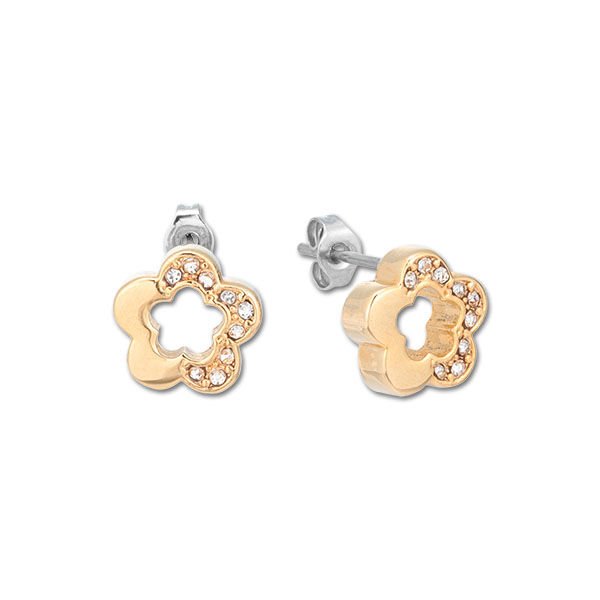 MARY QUANT「ハーフストーンデイジー ピアス2」|ピアス|