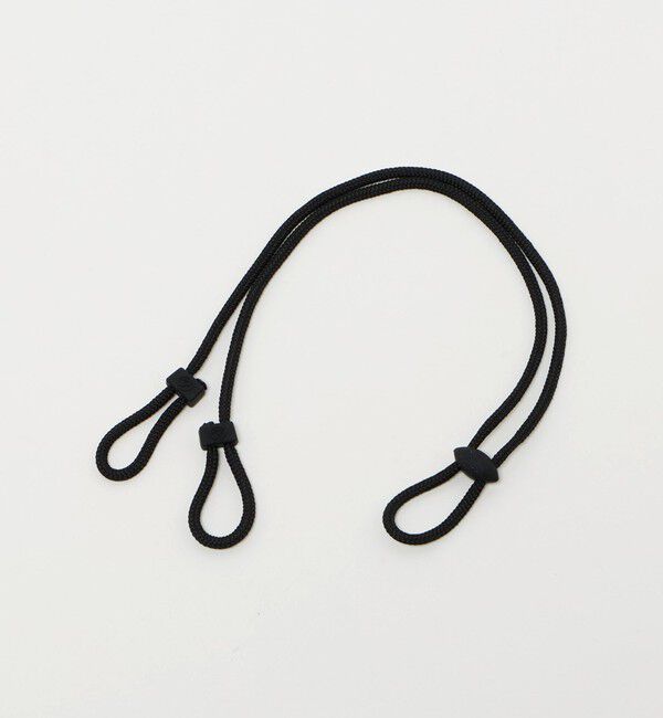 UNITED ARROWS「＜Eyevol＞ GLASS CORD/グラスコード」|メガネ|BLACK