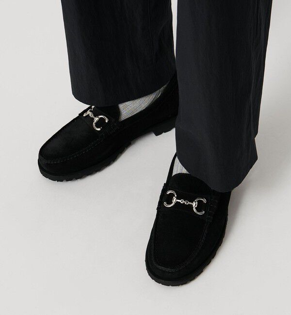 UNITED ARROWS「【別注】＜Paraboot＞スエード ビットローファー」|ローファー|