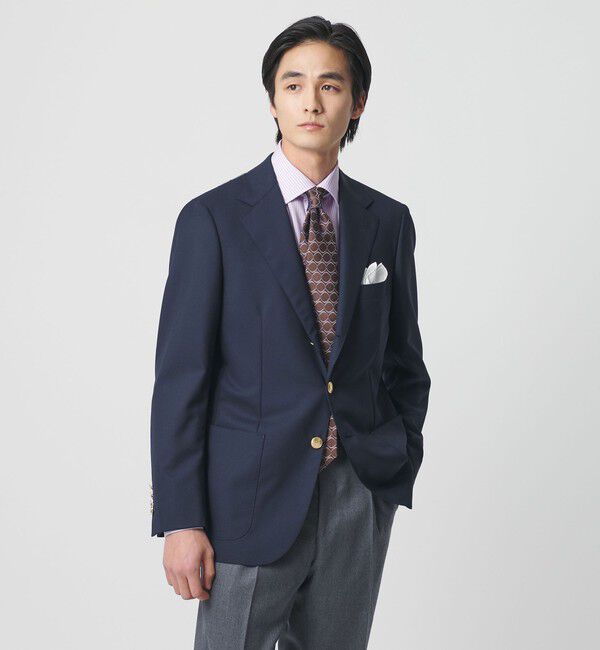 UNITED ARROWS「イージーケア AG ロンドンストライプ セミワイドカラーシャツ ー抗菌防臭ー」|シャツ・ブラウス|