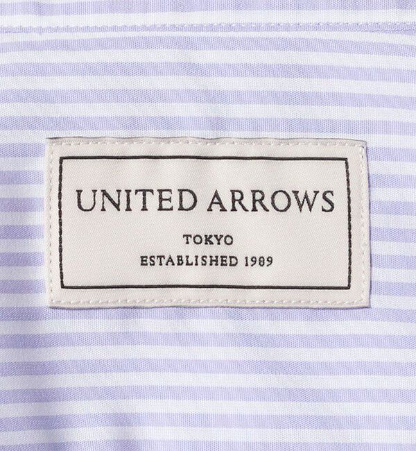 UNITED ARROWS「イージーケア AG ロンドンストライプ セミワイドカラーシャツ ー抗菌防臭ー」|シャツ・ブラウス|