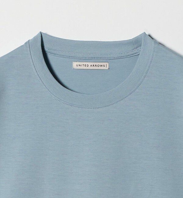 UNITED ARROWS「ALBINI アルビニ シルケット テンジク Tシャツ　抗菌防臭」|Tシャツ・カットソー|