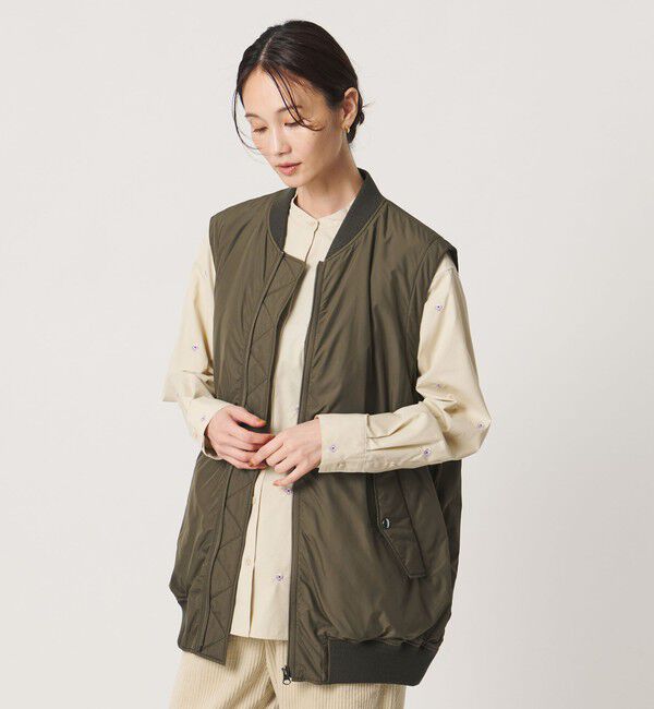 UNITED ARROWS「＜SACRA＞MA1 ベスト」|ベスト・ジレ|