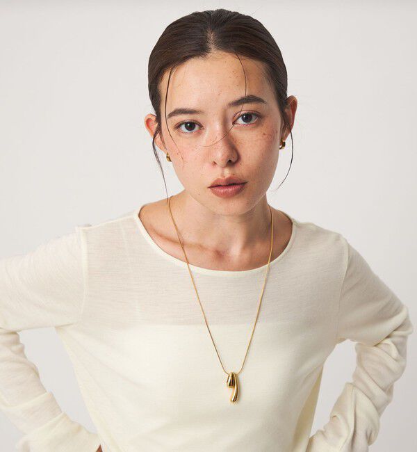 UNITED ARROWS green label relaxing「ダブルドロップ ネックレス」|ネックレス|