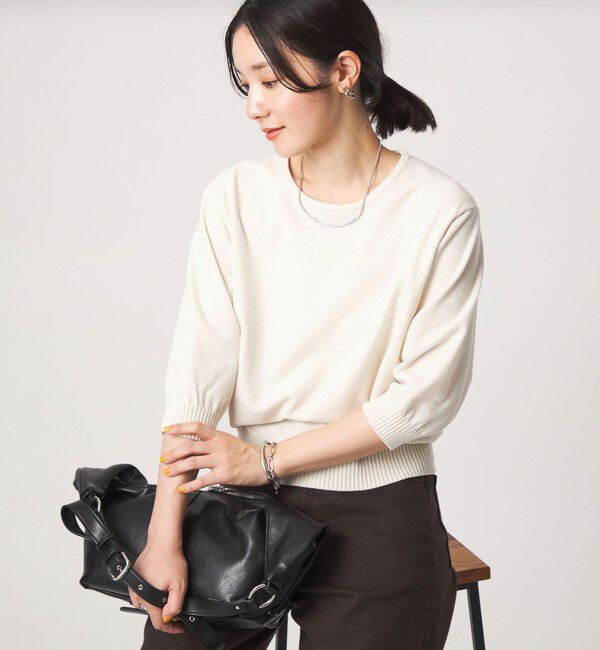 UNITED ARROWS green label relaxing「【結論シリーズ】ふれてモールニット」|ニット・セーター|