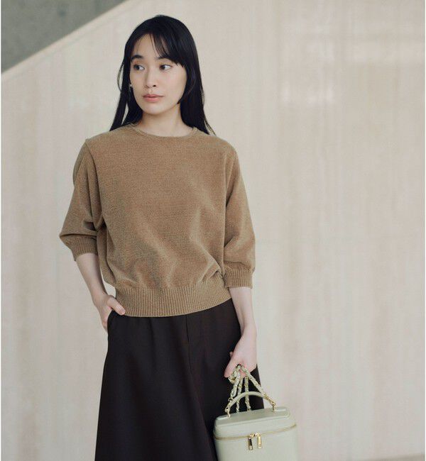 UNITED ARROWS green label relaxing「【結論シリーズ】ふれてモールニット」|ニット・セーター|