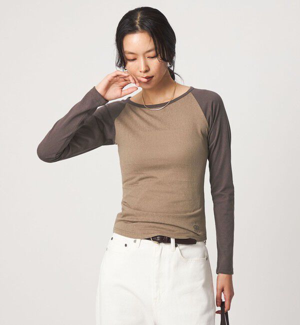 UNITED ARROWS green label relaxing「【別注】＜PROTAGONISTA＞ラグランスリーブ Tシャツ」|Tシャツ・カットソー|