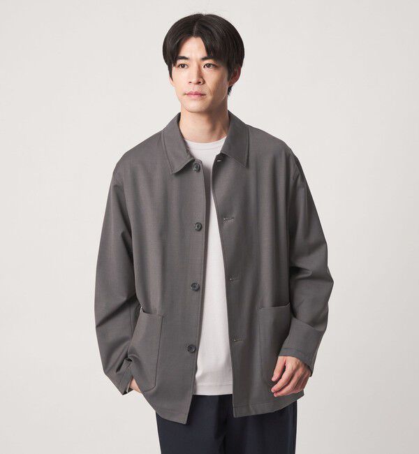 UNITED ARROWS green label relaxing「ウォッシャブル サージ カバーオール ジャケット -2WAYストレッチ-」|その他|MOCA