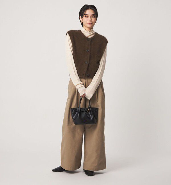 UNITED ARROWS green label relaxing「ヘアリー 2WAY ニット ベスト」|ベスト・ジレ|