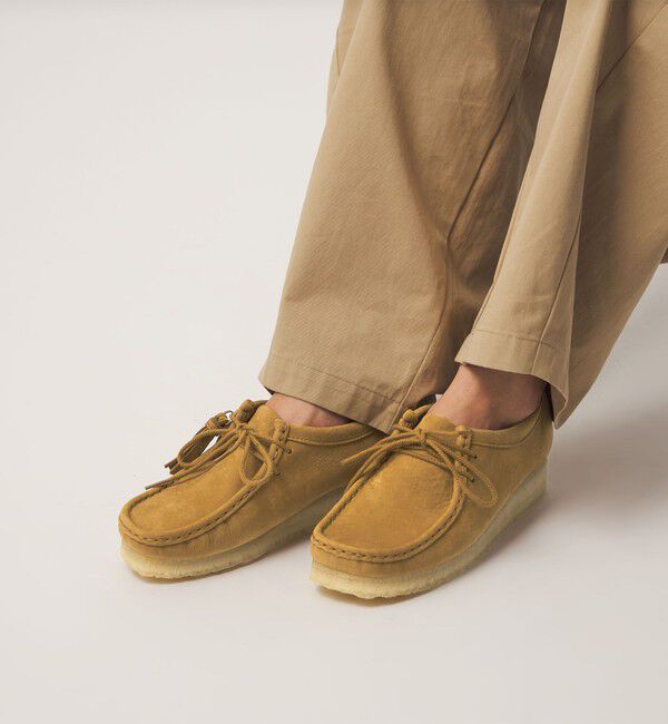 UNITED ARROWS green label relaxing「【国内EXCLUSIVE】＜Clarks Originals＞ワラビー シューズ / Wallabee」|モカシン|MD.BROWN