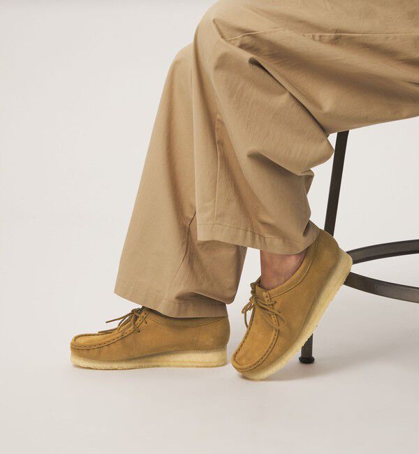 UNITED ARROWS green label relaxing「【国内EXCLUSIVE】＜Clarks Originals＞ワラビー シューズ / Wallabee」|モカシン|