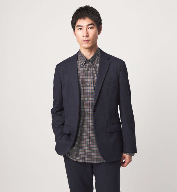 UNITED ARROWS green label relaxing「ナチュラルフィット ビエラチェック ボタンダウン 長袖 シャツ」|シャツ・ブラウス|