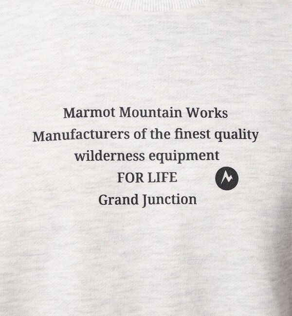 UNITED ARROWS green label relaxing「【別注】＜Marmot＞ Message 長袖 スウェット」|スウェット・ジャージ|