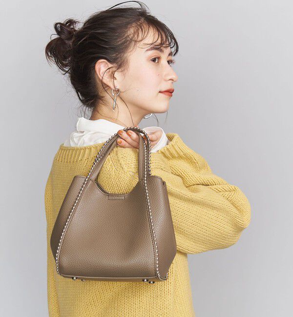 BEAUTY&YOUTH UNITED ARROWS「ボールチェーン ミニトートバッグ -2WAY-」|トートバッグ|