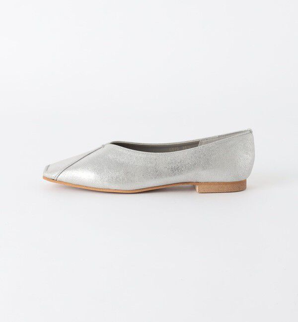 BEAUTY&YOUTH UNITED ARROWS「Vカットステッチ フラットシューズ」|バレエシューズ|