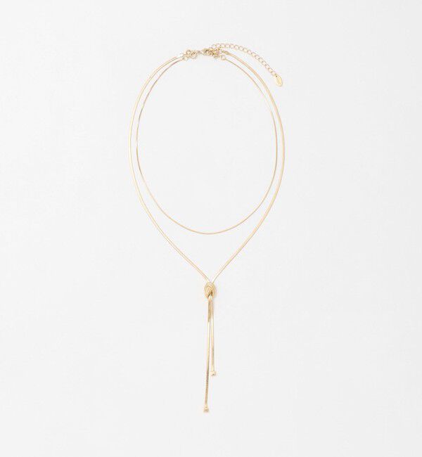 BEAUTY&YOUTH UNITED ARROWS「タイモチーフ 3WAY チェーン ネックレス」|ネックレス|